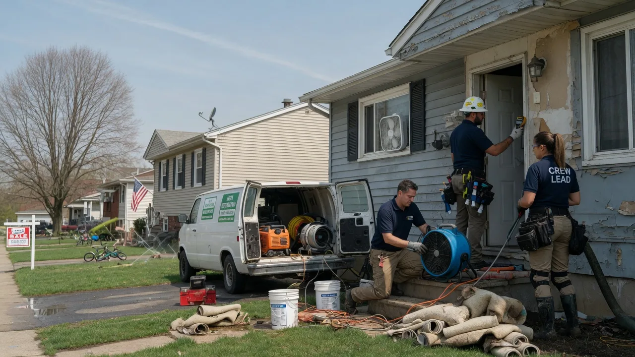 Flood Cleanup in Canal Winchester, OH near me